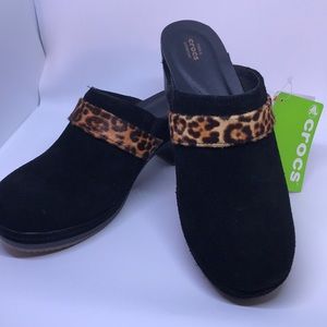 Women’s Crocs Sarah Suede Clog